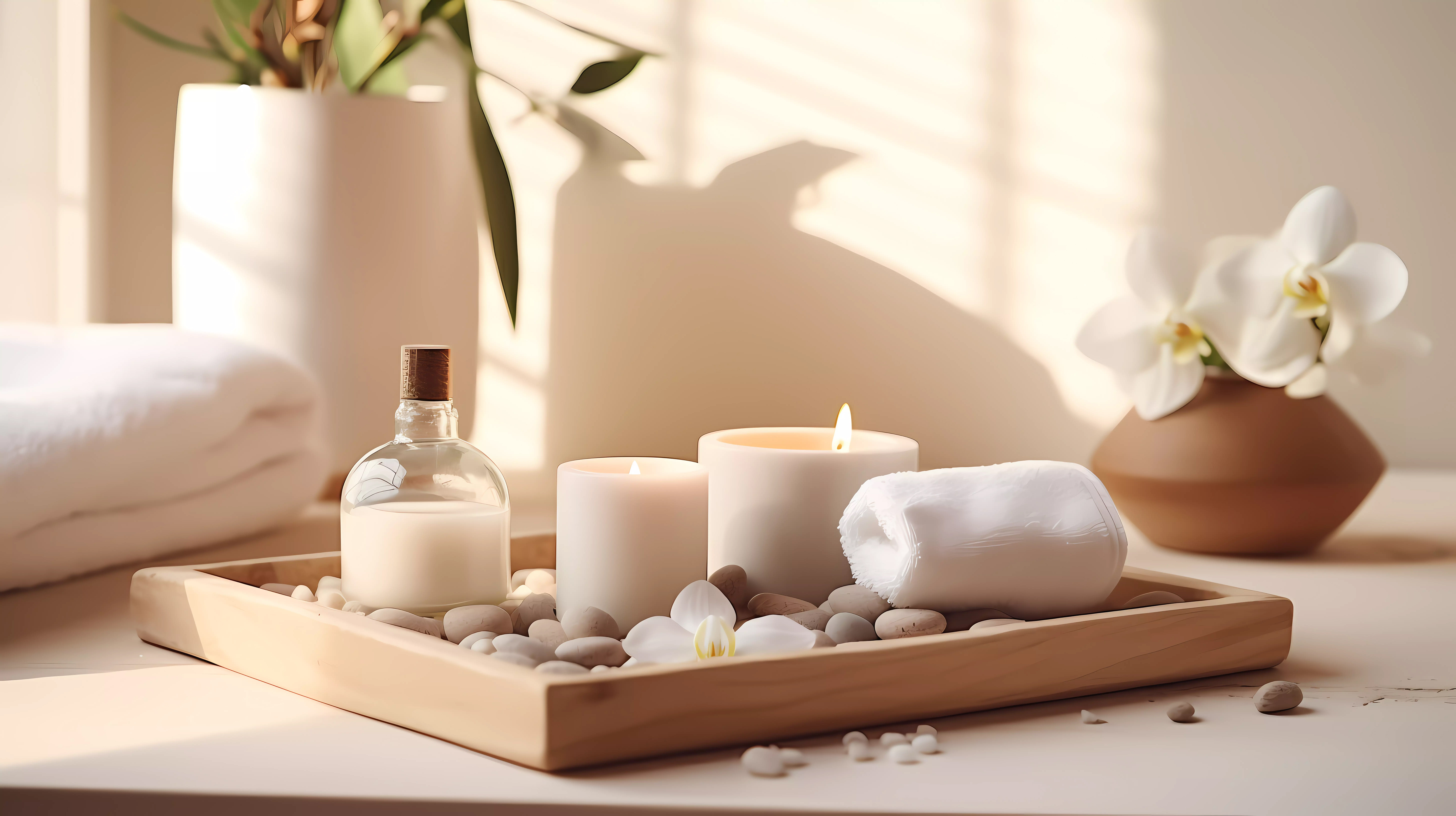 Ruhige Atmosphäre bei Wellness Juwel